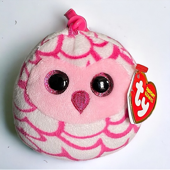 TY Squishy Beanies - BackPack Clip - Set of 5 - Picture 3 of 6